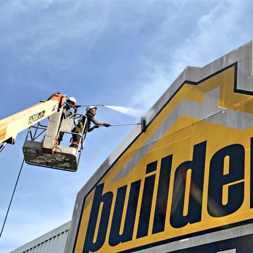 Business Signage Washdown