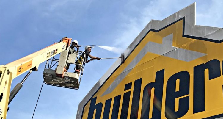 Business Signage Washdown
