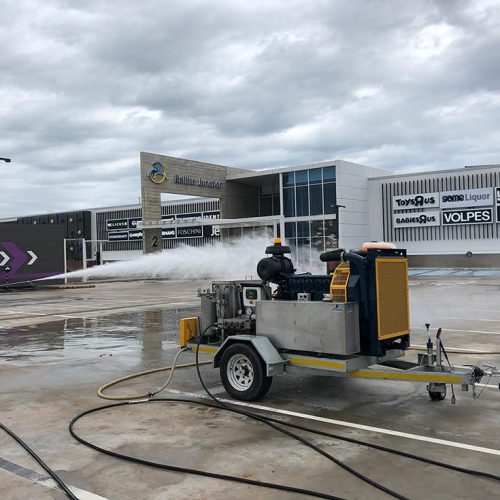 Ultra High Pressure Floor Cleaning