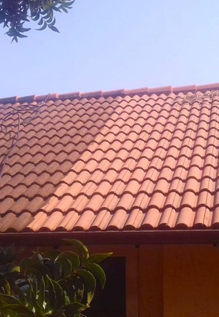 High Level roof Cleaning