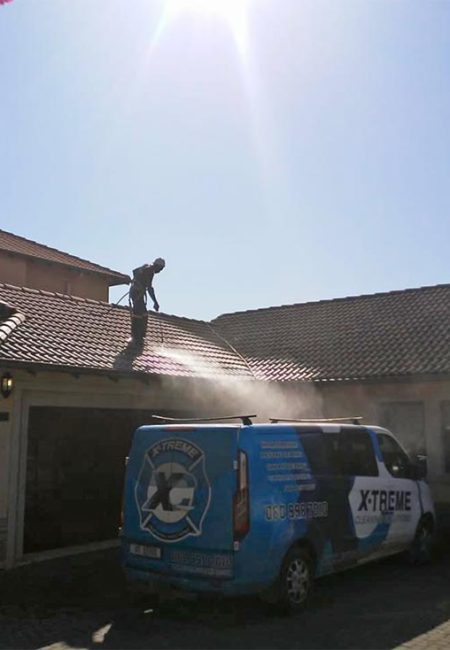 Residential Roof and Paving Cleaning