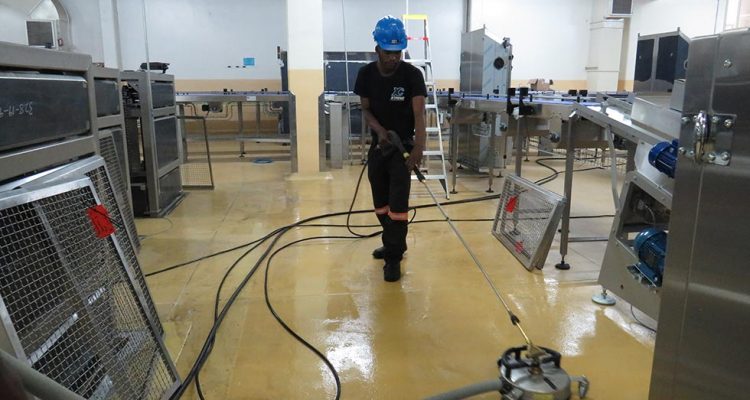 Commercial Floor Polishing