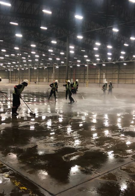Warehouse Floor clean