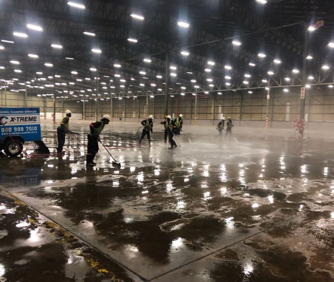Warehouse Floor clean