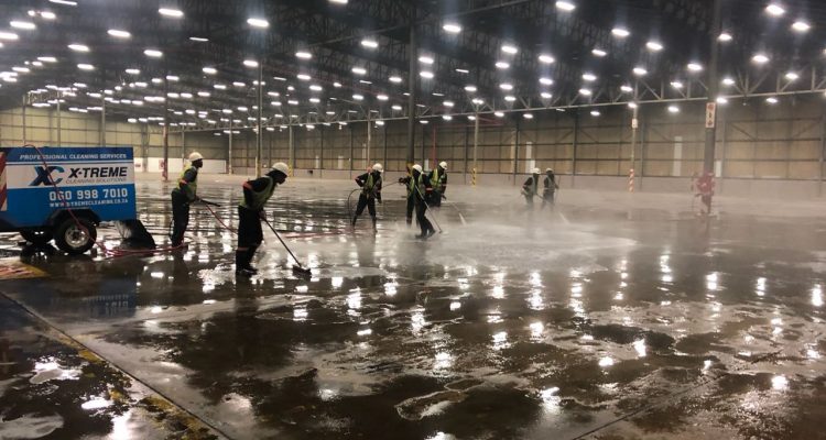 Warehouse Floor clean