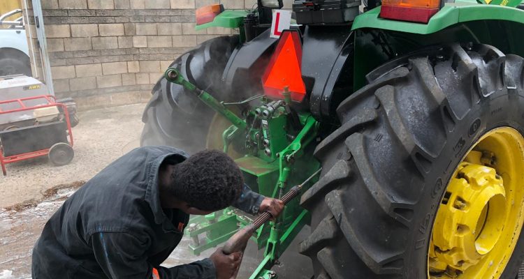 Agricultural Equipment Cleaning