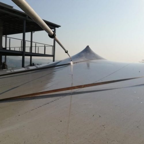Canvas and Stretch Tent Cleaning