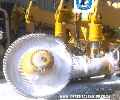 Cleaning Heavy Machinery