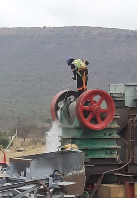 Quarry Crusher Plant Cleaning