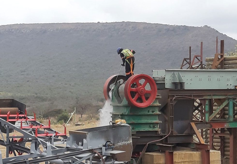 Quarry Crusher Plant Cleaning