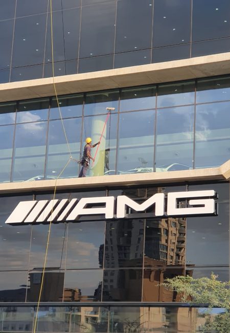 Rope Access Window Cleaning