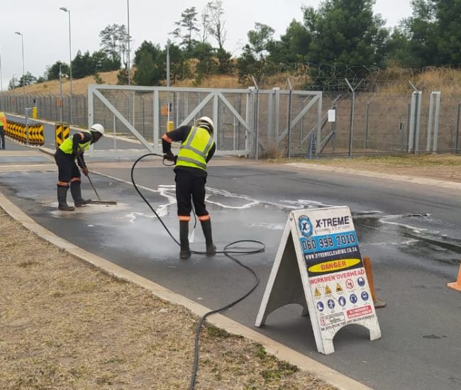 Industrial Spill Cleaning