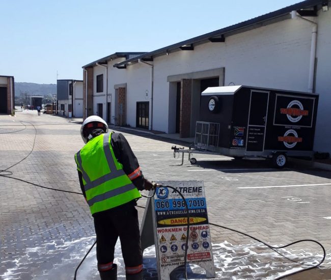 Cleaning Oil Spill