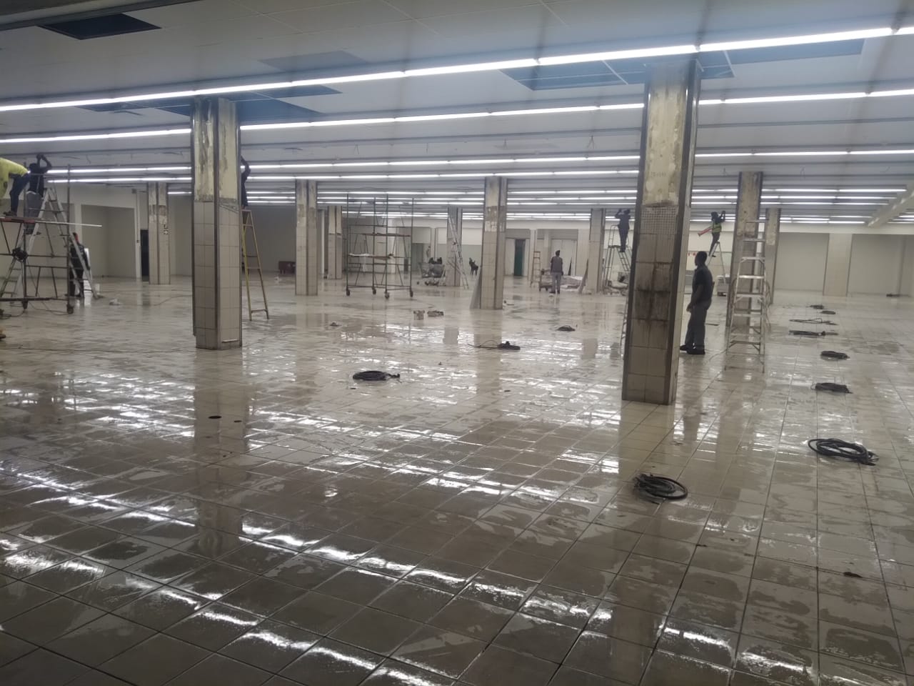 Commercial Floor cleaning