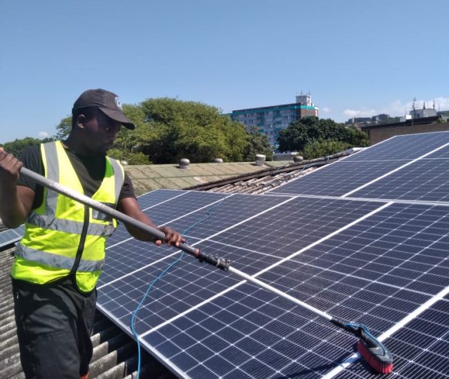 Solar Panel Cleaning Services