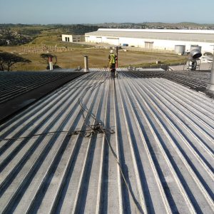 Factory Roof High Pressure Cleaning