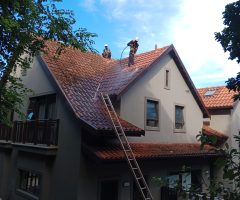 Pitched Roof Cleaning