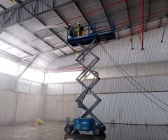 High Reach Warehouse Cleaning